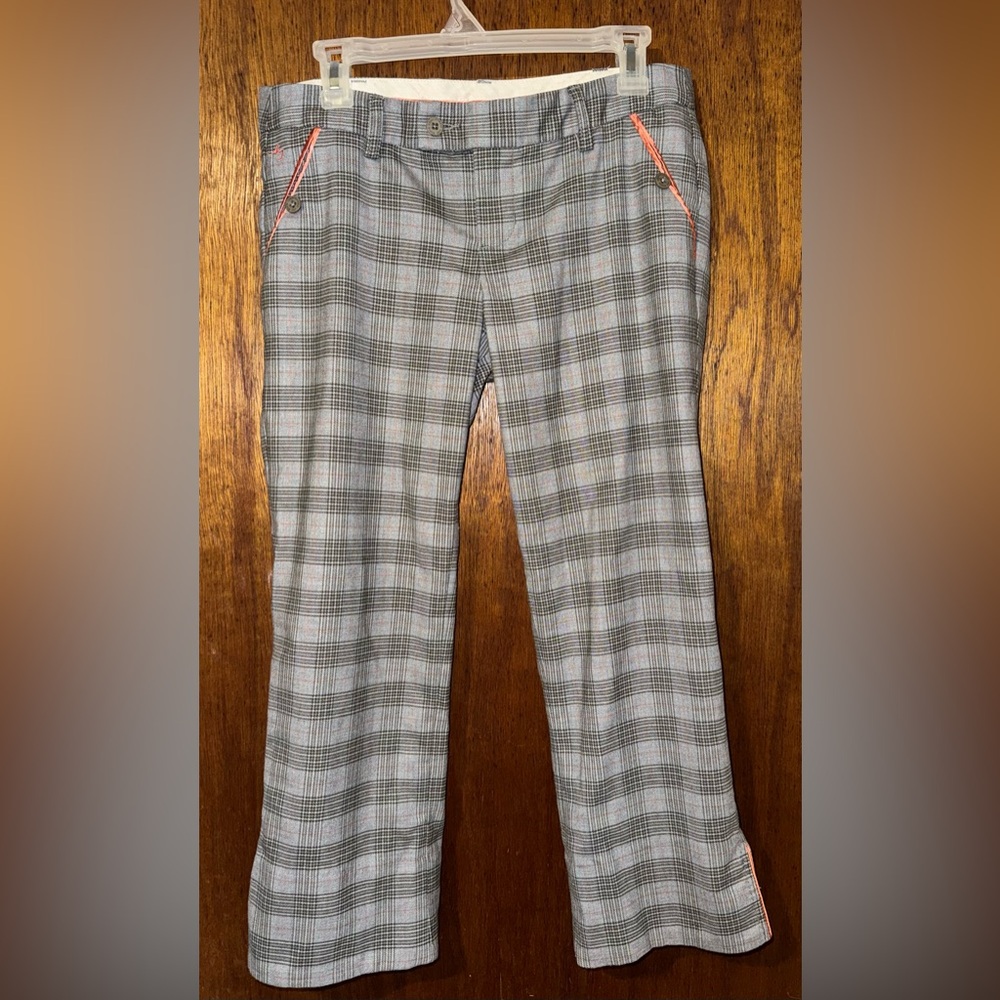 Abercrombie & Fitch Women’s Plaid Capris ~ Size 6 ~ Vintage Wool Grandpa Pants